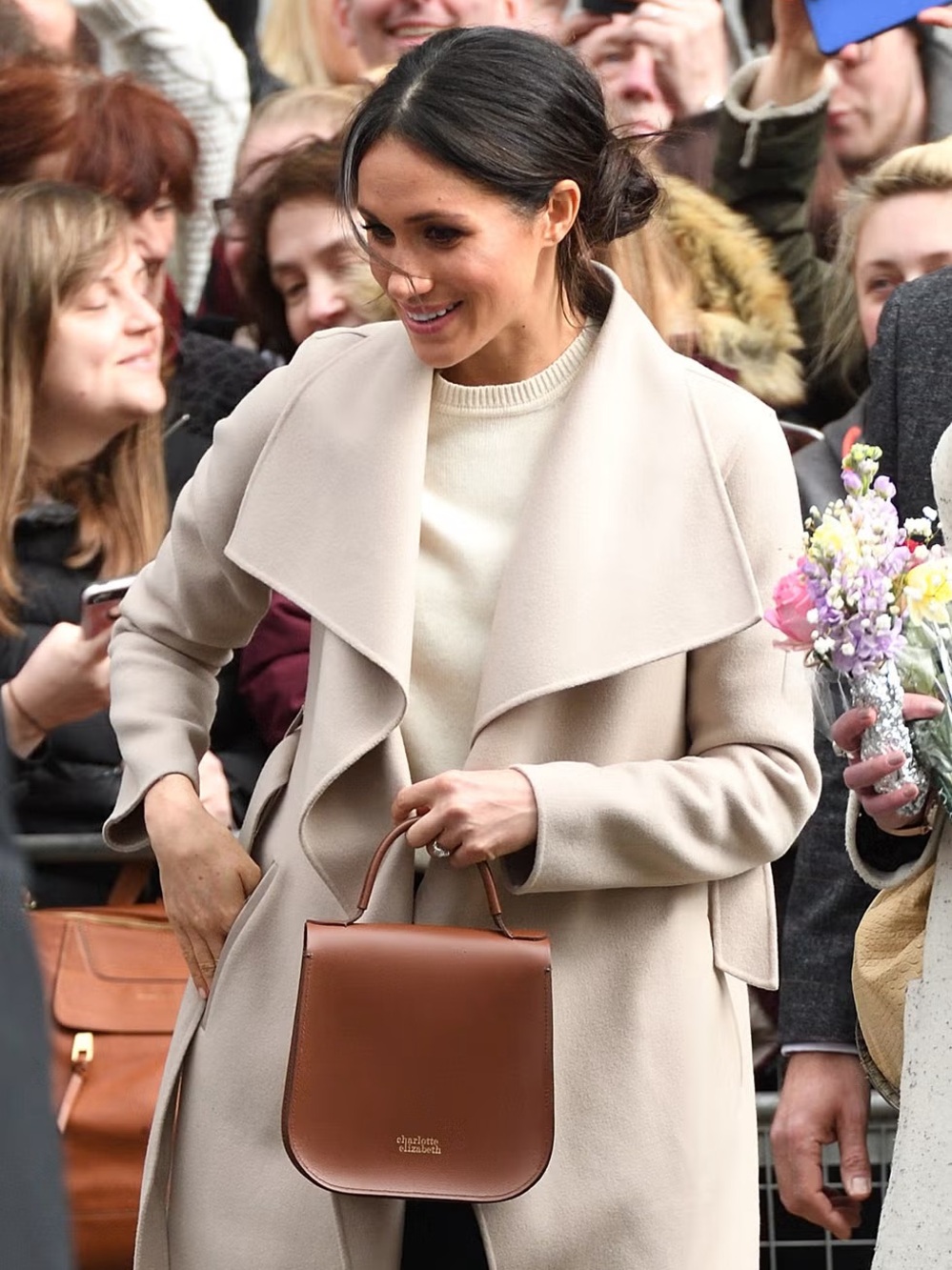 Charlotte Elizabeth Bloomsbury bag ASO Meghan Markle